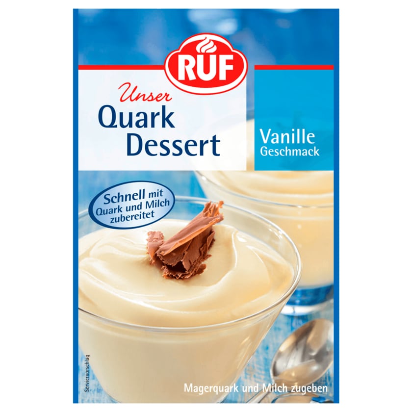Ruf Quark-Dessert Vanille 55g